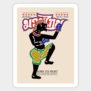 Boxing Muay Thai The Art of Eight Limbs Magnet